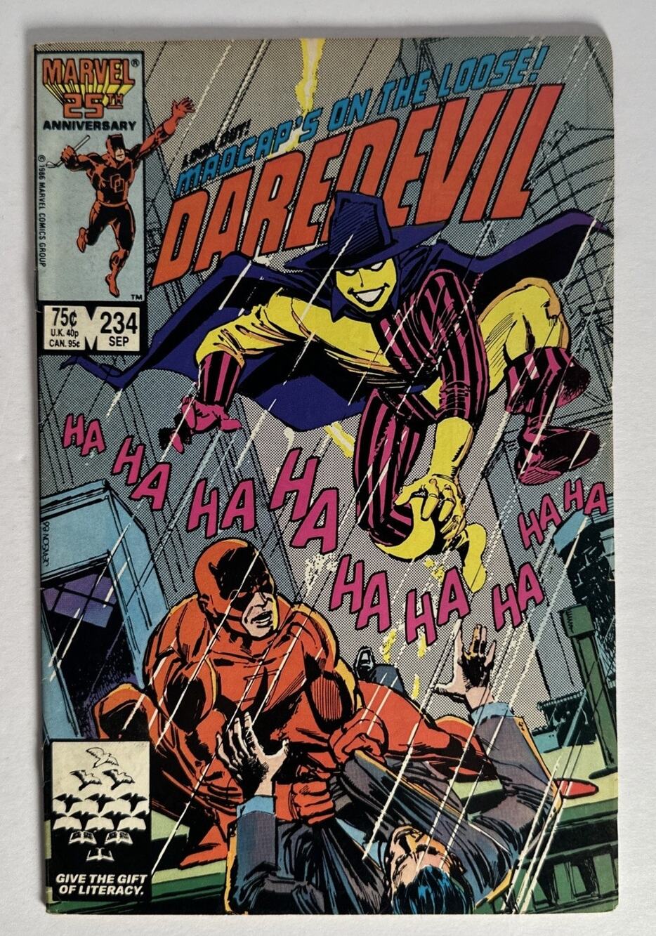 Marvel Comics - Daredevil, Vol. 1 #234 (September, 1986) Direct Edition ￼